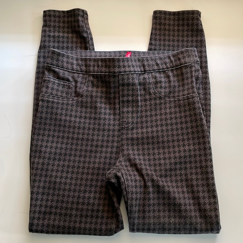 Spanx Houndstooth Stretch Pants - image 1